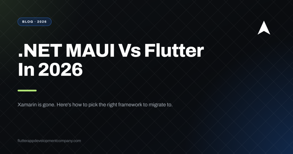 MAUI vs Flutter