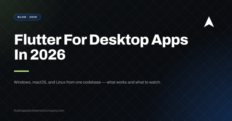 flutter desktop