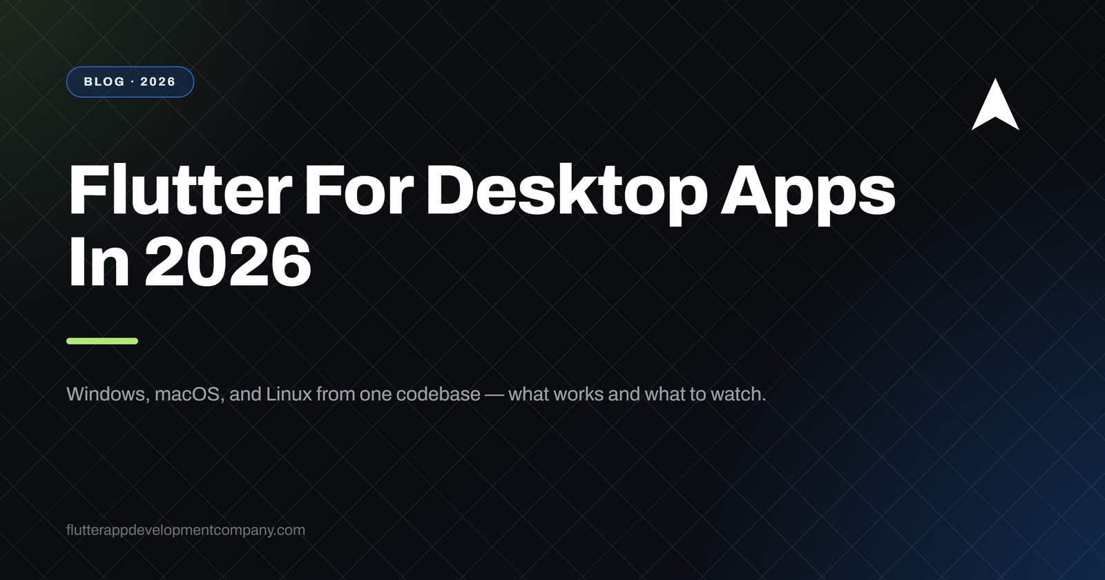flutter desktop