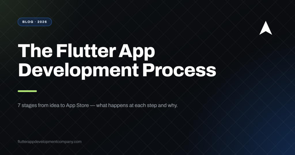 flutter app development process